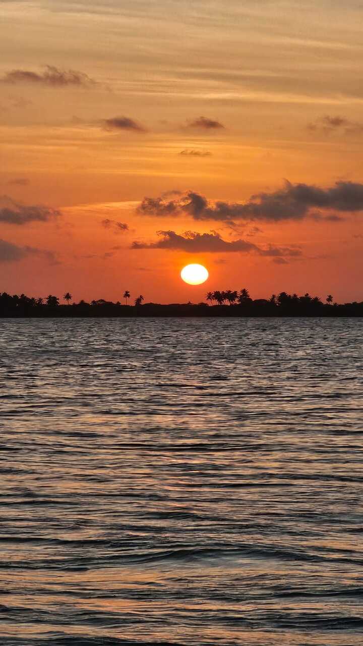 Foz pôr do sol